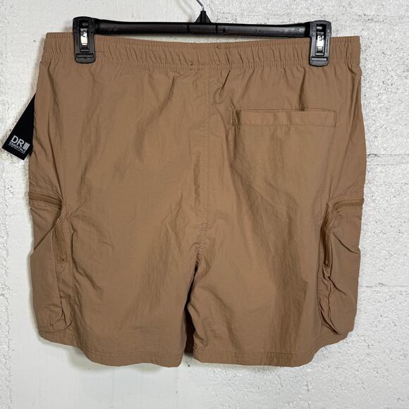 DR Essentials Men's Tan Zip Pocket Cargo Shorts Size large $52 - Picture 3 of 6